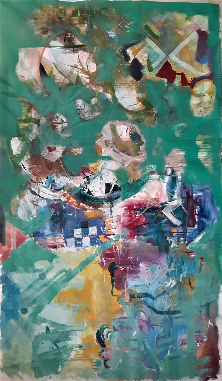 Print of Abstract Expressionism Abstract Paintings by Tim Phelan