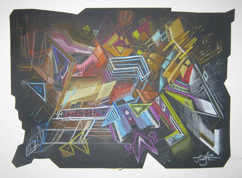 Abstract B brown Drawing by Predrag Radovanovic | Saatchi Art Abstract B brown Drawing