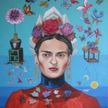 Frida Kahlo guillotine by Predrag Radovanovic