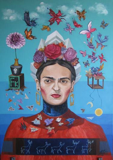 Frida Kahlo guillotine thumb