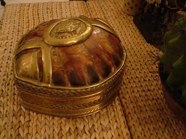 Bronze & turtle shell box thumb