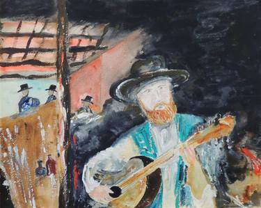 Original Expressionism Music Paintings by Shahid Zuberi