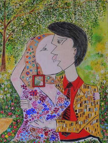 Original Abstract Love Paintings by Shahid Zuberi