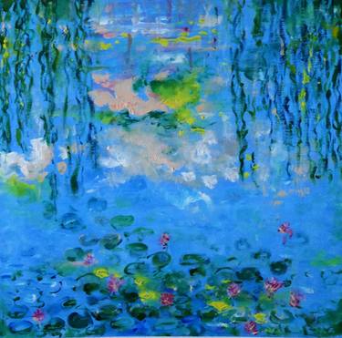 Print of Impressionism Garden Paintings by Shahid Zuberi