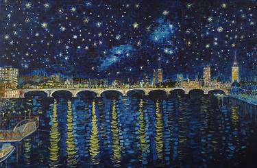 Starry night over Thames thumb