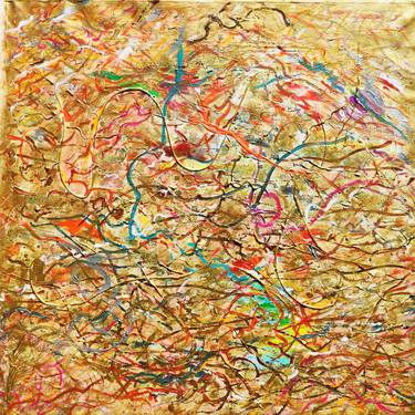 Original Abstract Expressionism Abstract Paintings by Shahid Zuberi