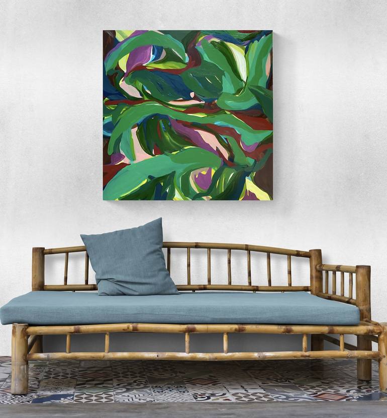 Original Contemporary Abstract Painting by STACY GIBBONI