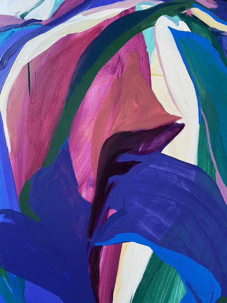 Original Contemporary Abstract Painting by Stacy Gibboni