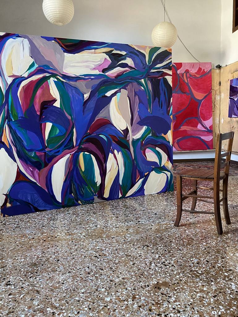 Original Contemporary Abstract Painting by Stacy Gibboni