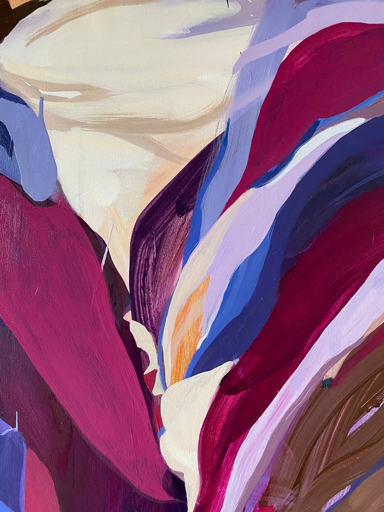 Original Abstract Expressionism Abstract Painting by Stacy Gibboni