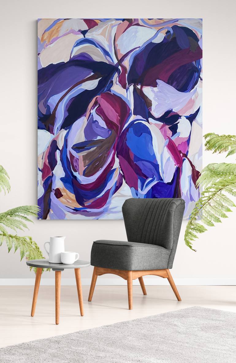 Original Abstract Expressionism Abstract Painting by Stacy Gibboni