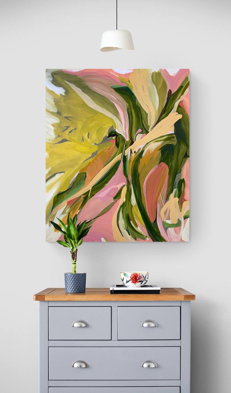 Original Contemporary Abstract Painting by Stacy Gibboni