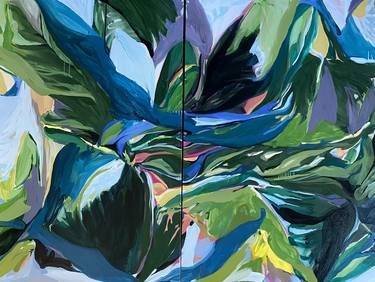 Original Abstract Nature Paintings by STACY GIBBONI