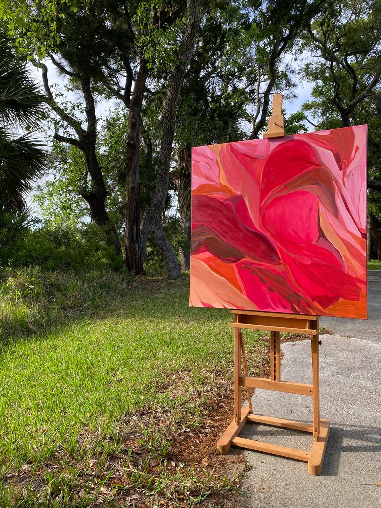 Original Abstract Expressionism Abstract Painting by Stacy Gibboni