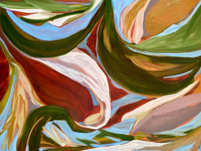 Original Abstract Expressionism Abstract Painting by Stacy Gibboni