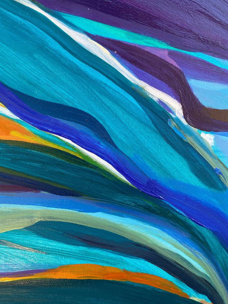 Original Abstract Expressionism Abstract Painting by Stacy Gibboni