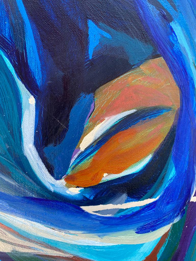 Original Abstract Expressionism Abstract Painting by Stacy Gibboni