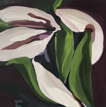 Original Floral Paintings by STACY GIBBONI