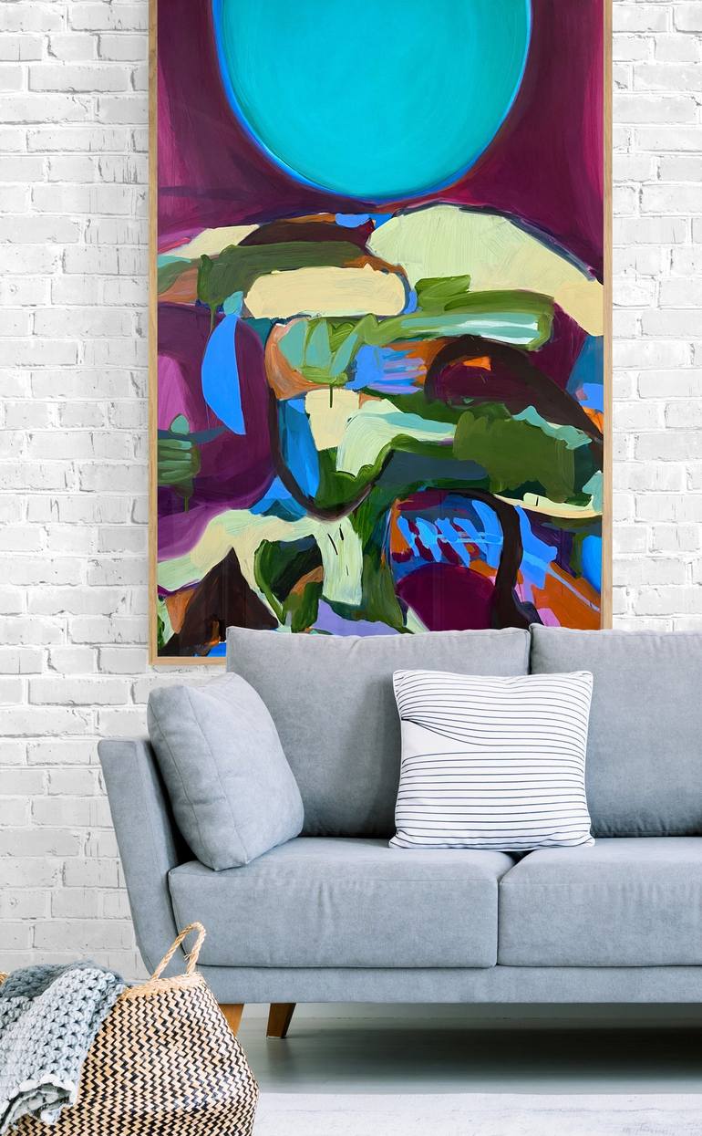 Original Expressionism Abstract Painting by STACY GIBBONI
