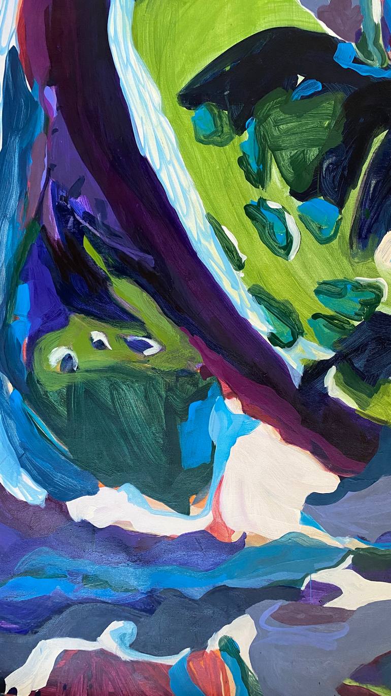 Original Expressionism Abstract Painting by Stacy Gibboni