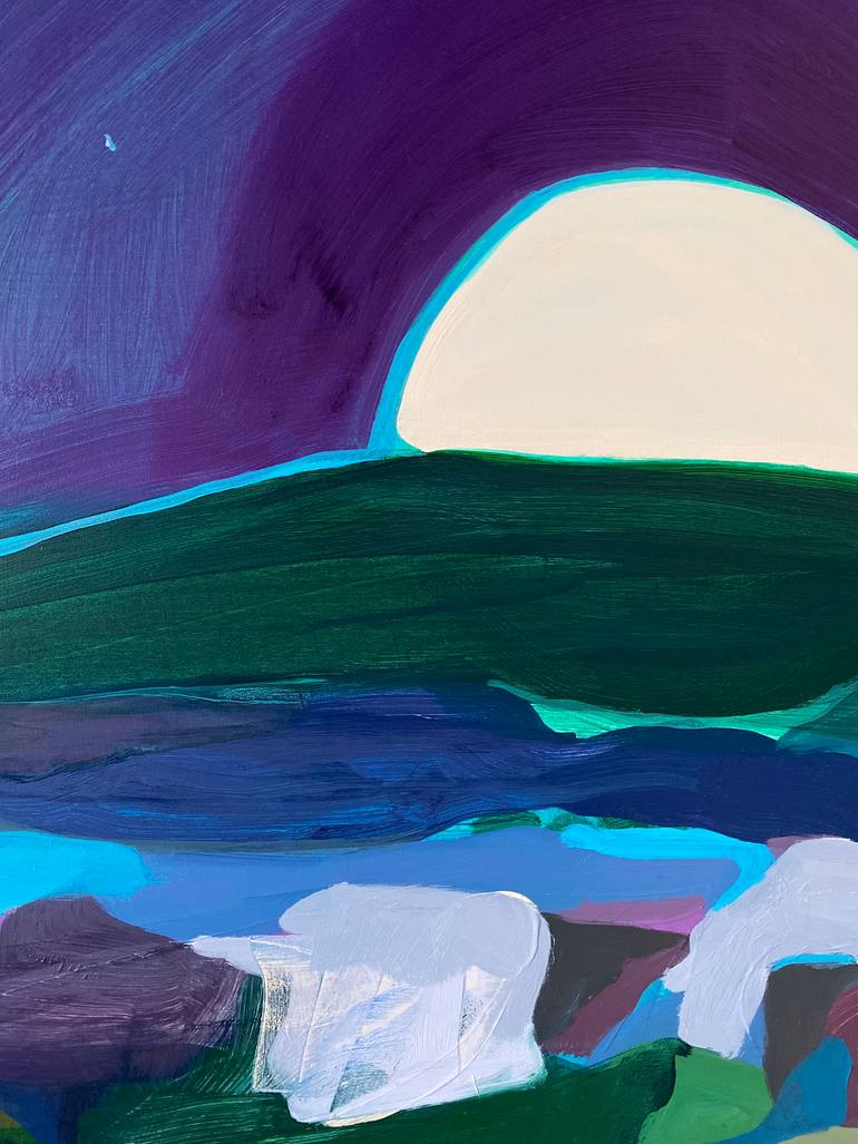 Original Abstract Nature Painting by Stacy Gibboni