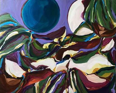 Original Abstract Expressionism Nature Paintings by STACY GIBBONI