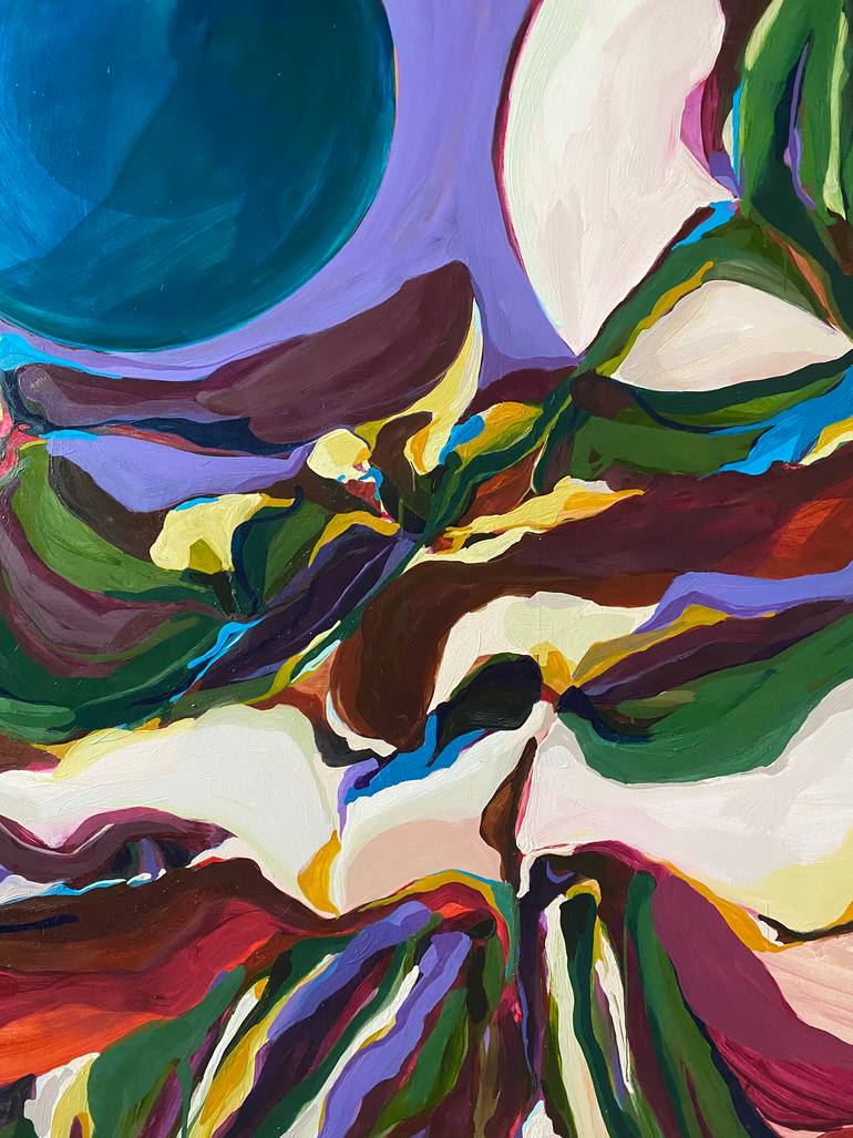 Original Abstract Expressionism Nature Painting by Stacy Gibboni