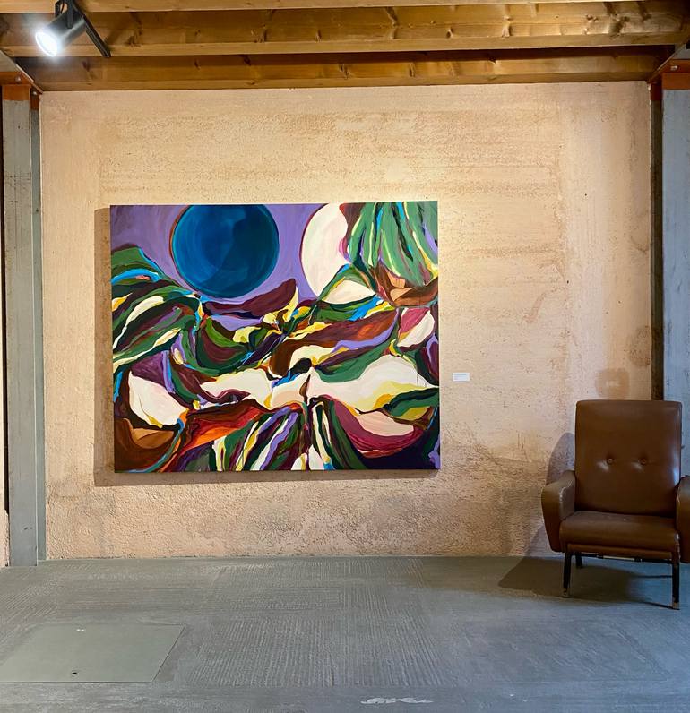 Original Abstract Expressionism Nature Painting by Stacy Gibboni