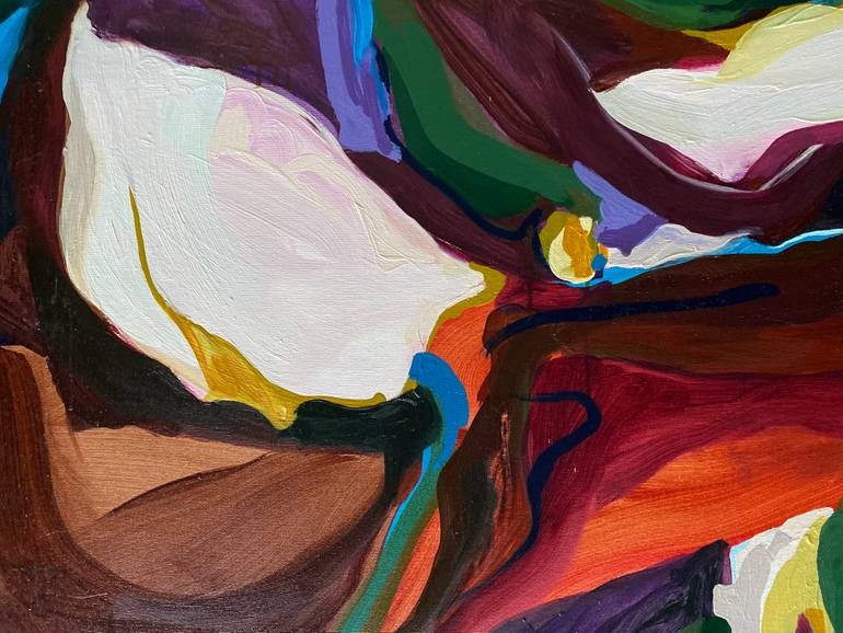 Original Abstract Expressionism Nature Painting by Stacy Gibboni