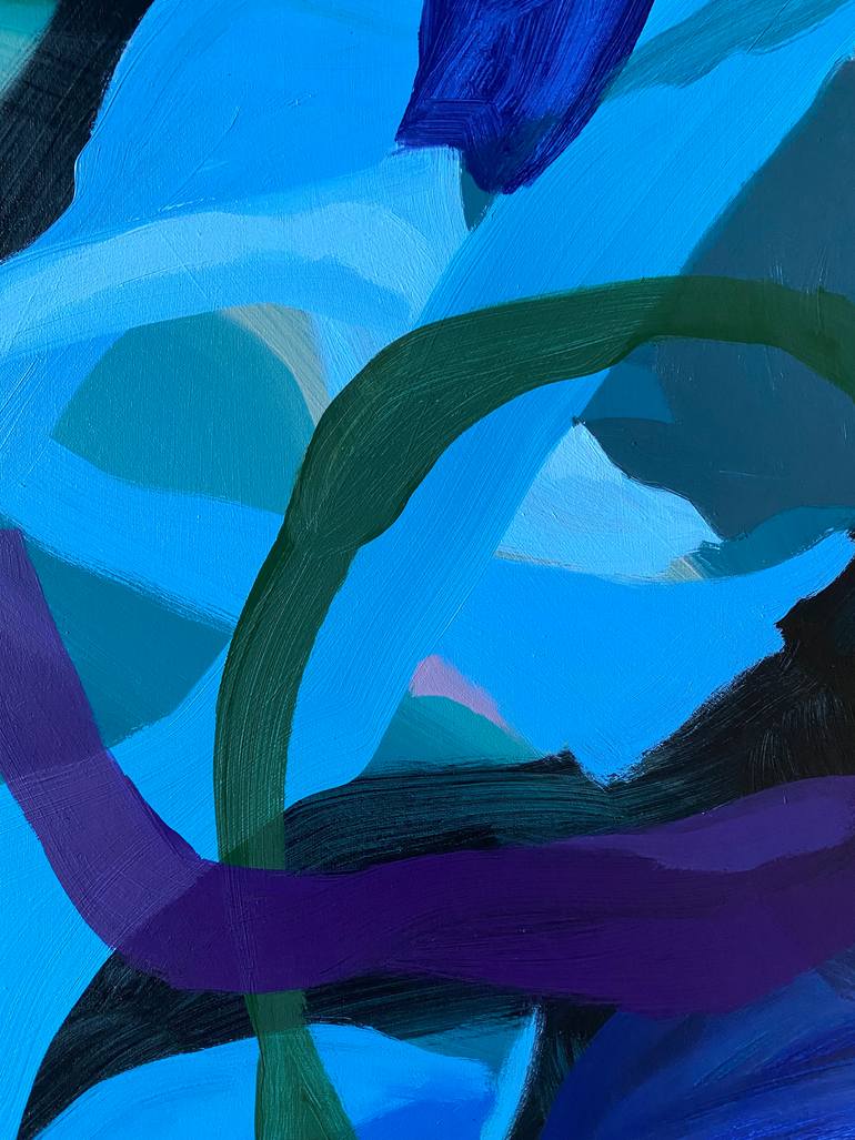 Original Abstract Expressionism Abstract Painting by Stacy Gibboni