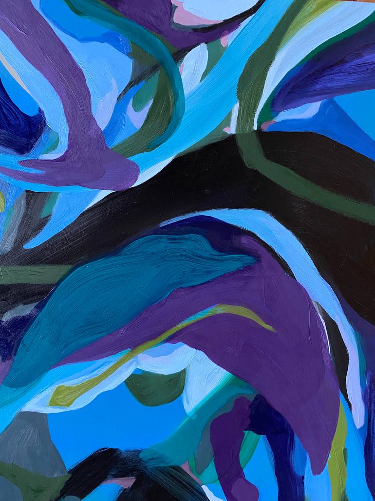 Original Abstract Expressionism Abstract Painting by Stacy Gibboni