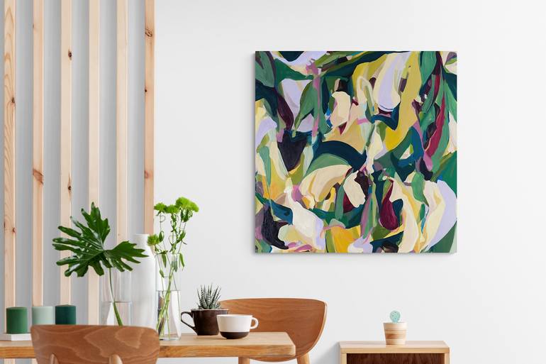 Original Abstract Expressionism Abstract Painting by Stacy Gibboni