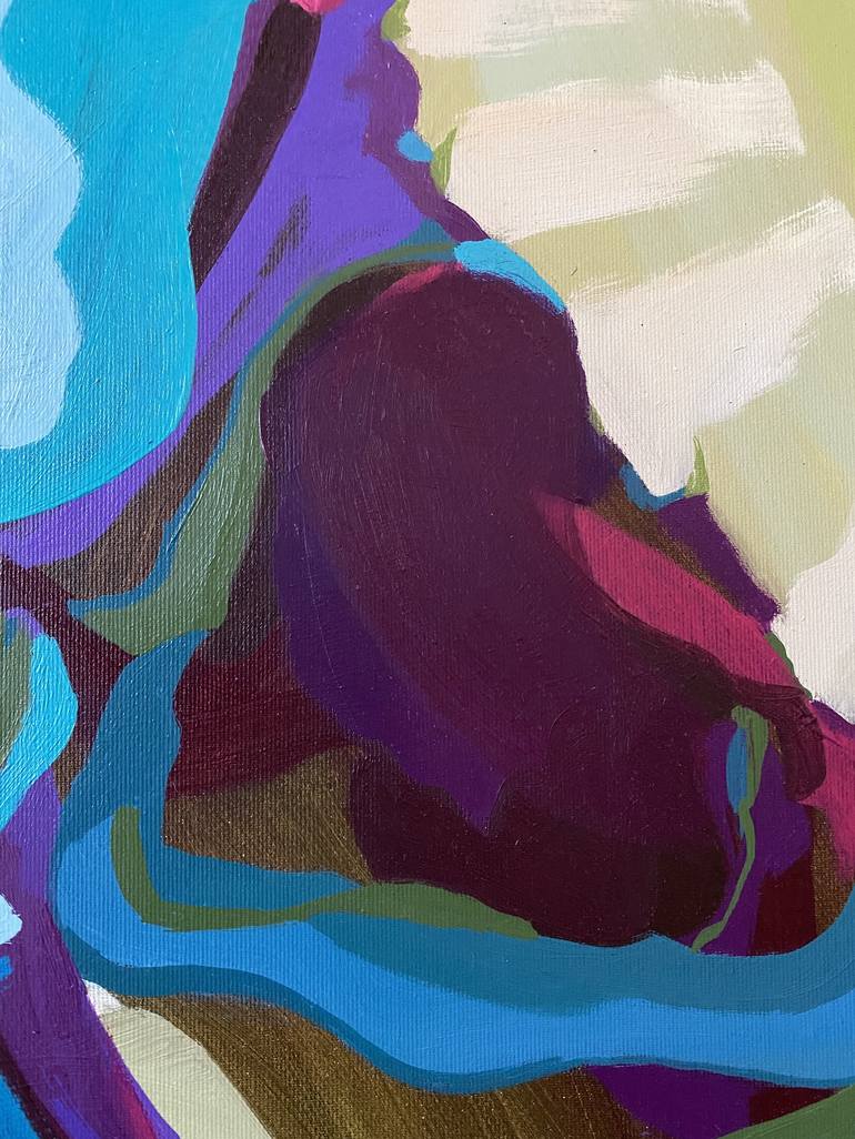 Original Abstract Expressionism Abstract Painting by Stacy Gibboni