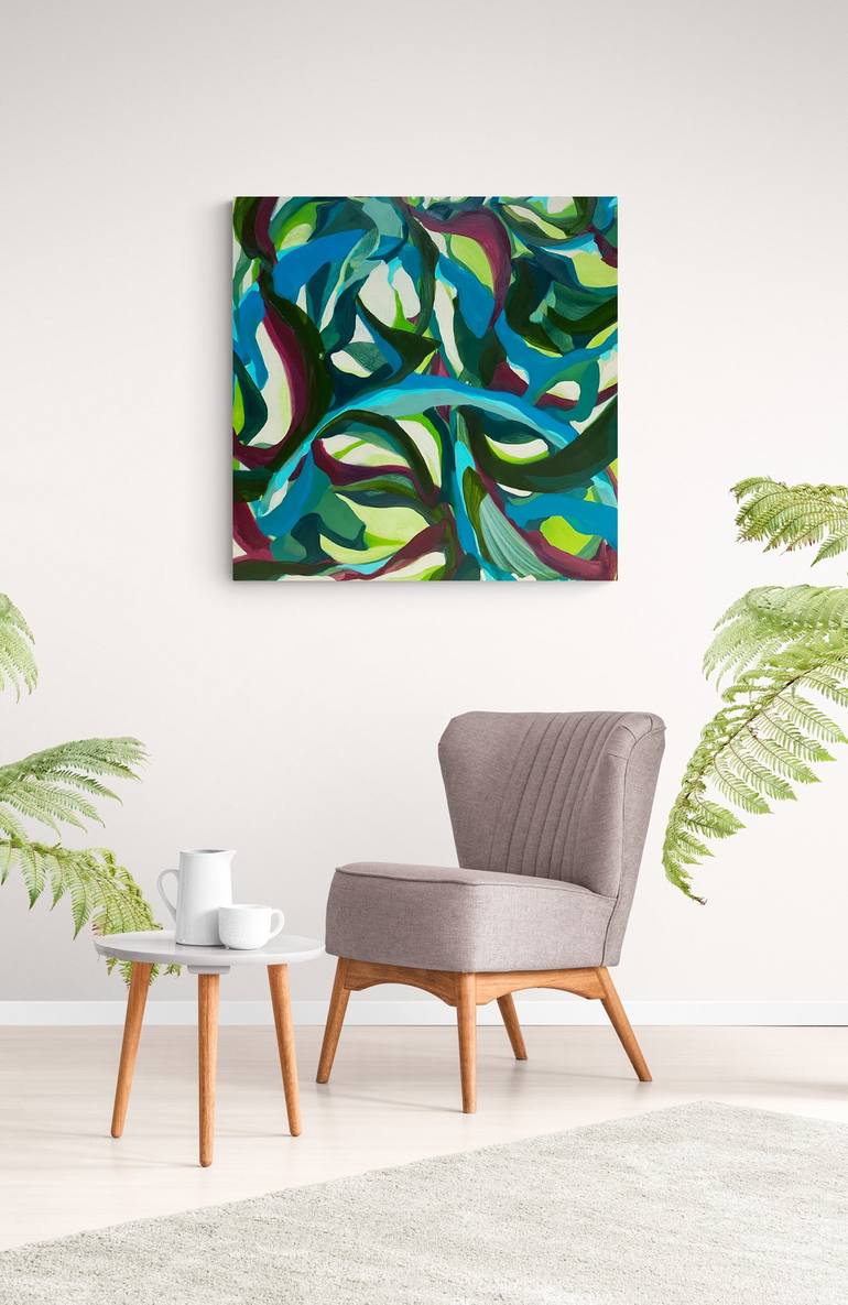 Original Abstract Painting by STACY GIBBONI