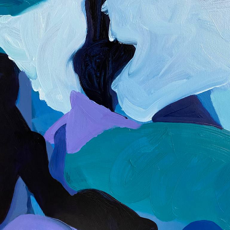 Original Abstract Expressionism Abstract Painting by Stacy Gibboni