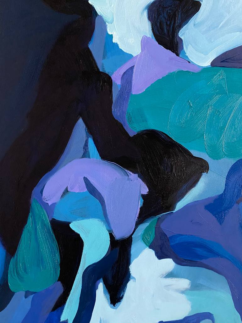 Original Abstract Expressionism Abstract Painting by Stacy Gibboni