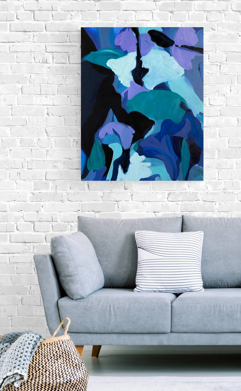 Original Abstract Expressionism Abstract Painting by Stacy Gibboni
