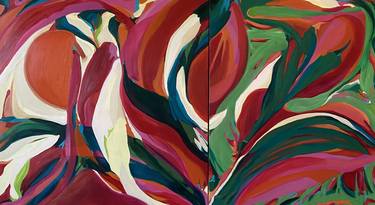 Original Expressionism Abstract Paintings by STACY GIBBONI