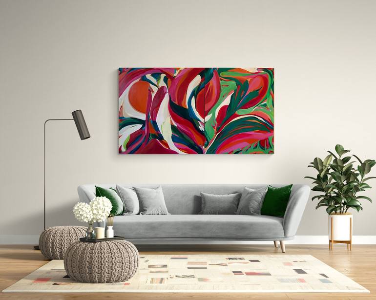 Original Abstract Painting by STACY GIBBONI