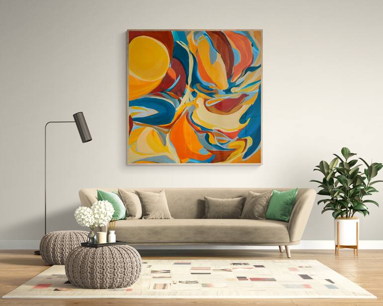 Original Contemporary Abstract Painting by Stacy Gibboni