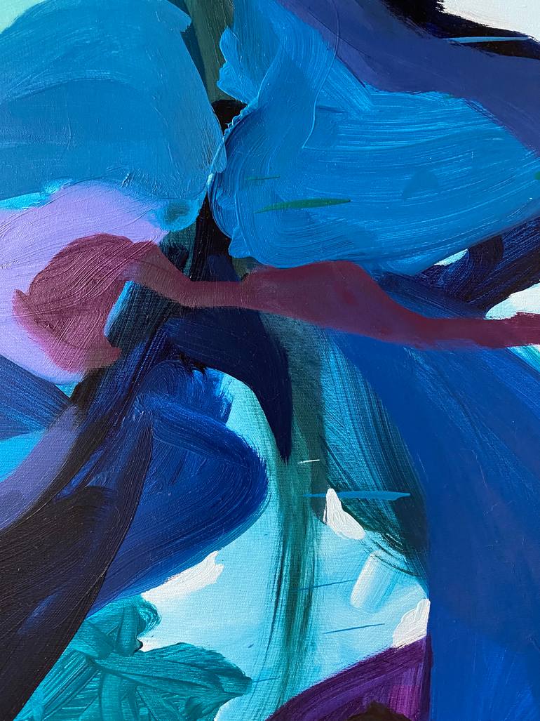 Original Abstract Expressionism Abstract Painting by Stacy Gibboni