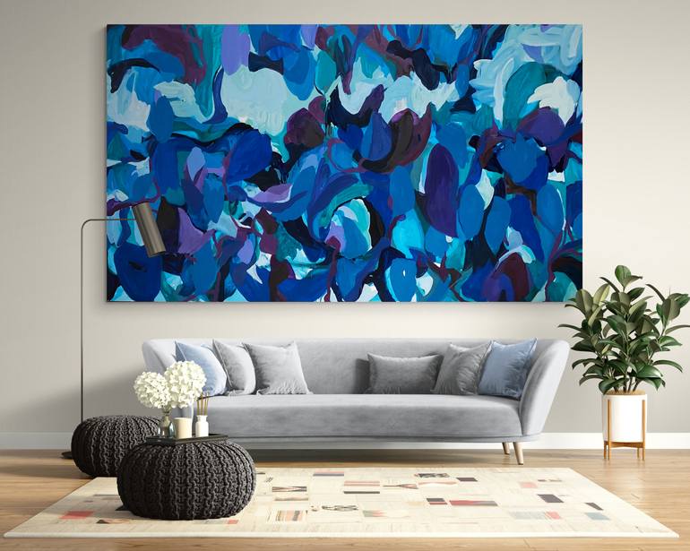 Original Abstract Expressionism Abstract Painting by Stacy Gibboni