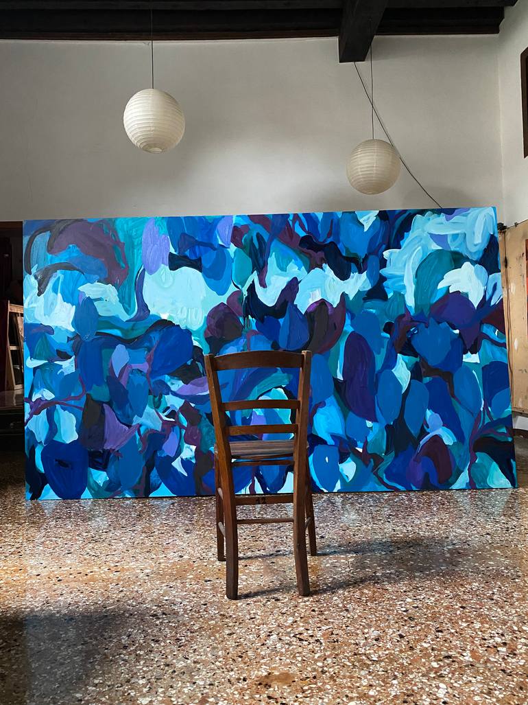 Original Abstract Expressionism Abstract Painting by Stacy Gibboni