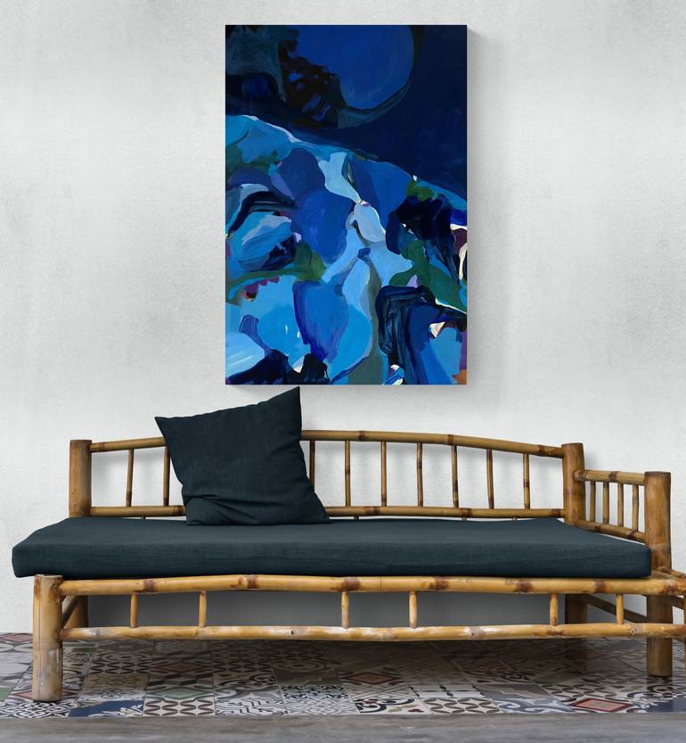 Original Abstract Expressionism Abstract Painting by Stacy Gibboni