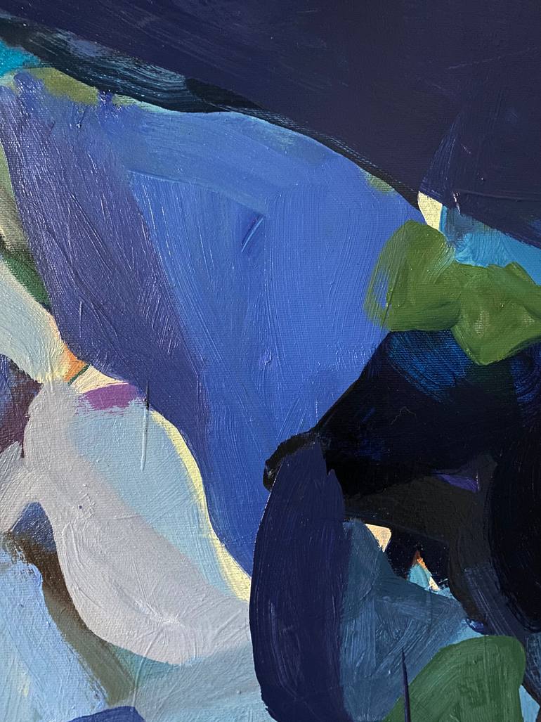 Original Abstract Expressionism Abstract Painting by Stacy Gibboni