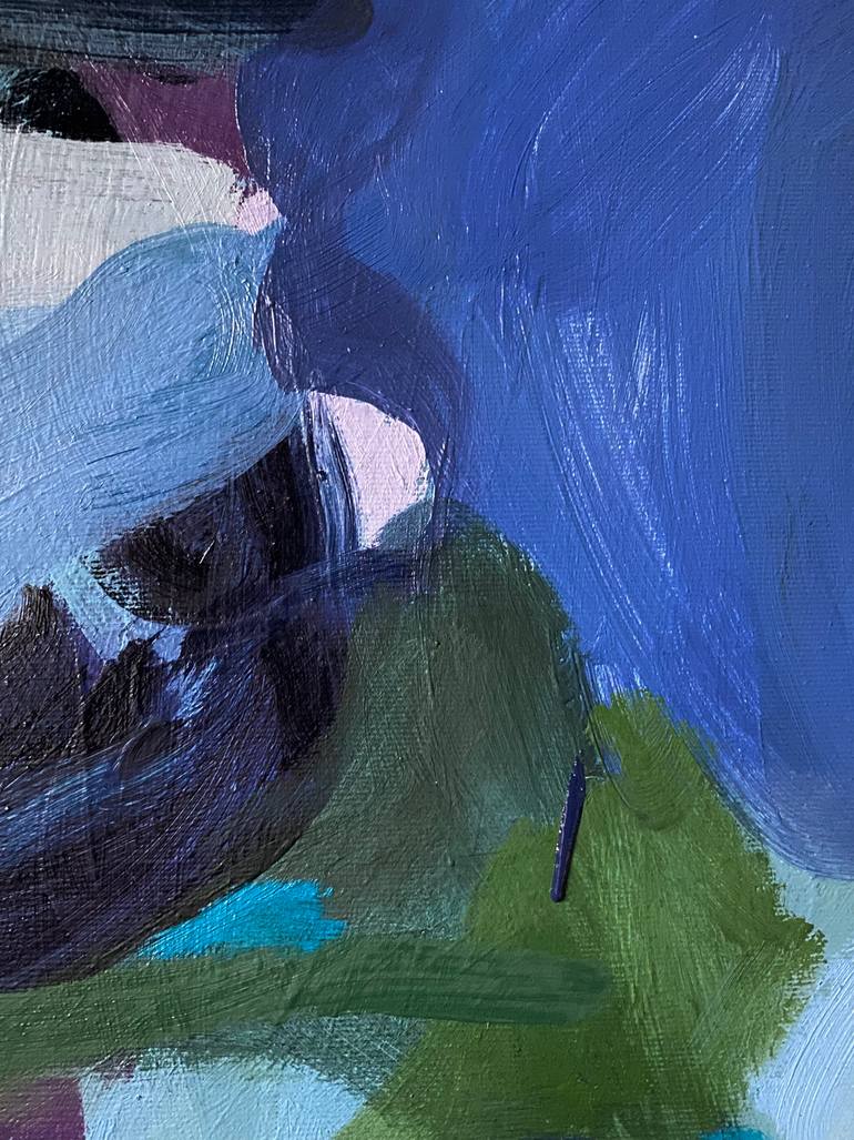 Original Abstract Expressionism Abstract Painting by Stacy Gibboni