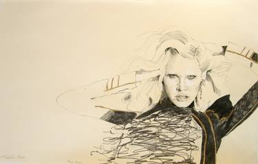 Original Figurative Fashion Drawings by Thomas D. Meyer