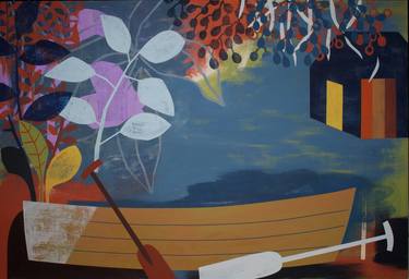 Original Boat Paintings by Martin Webb