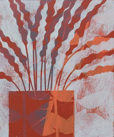 Original Modernism Still Life Paintings by Martin Webb