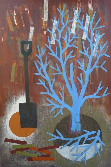 Original Tree Paintings by Martin Webb